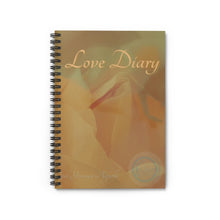 Load image into Gallery viewer, Love Diary / Spiral Notebook - Ruled Line