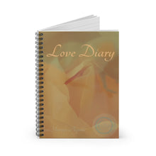 Load image into Gallery viewer, Love Diary / Spiral Notebook - Ruled Line